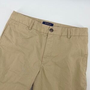 Polo Ralph Lauren Kids Tan Khaki Chino Pants Cotton Twill Size 16 Boys